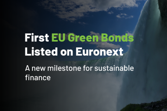 First EU Green Bonds banner